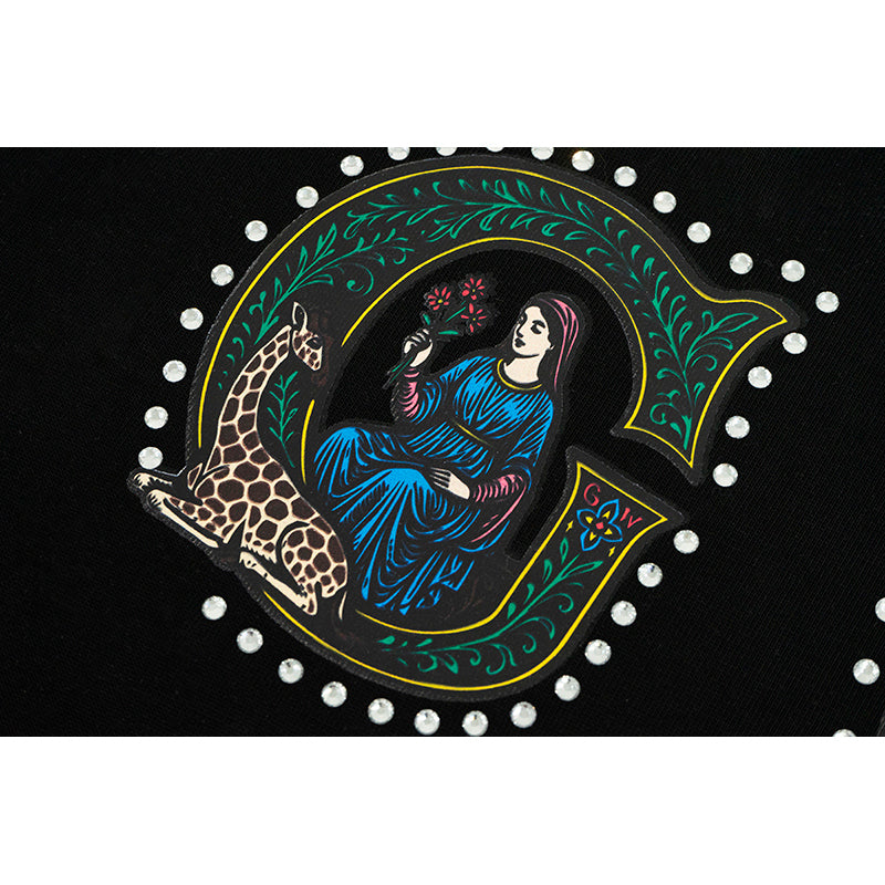 GRAFWU Rhinestone GW Fashion T-Shirts