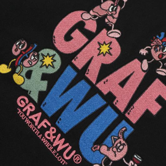 GRAF&WU Viscera Party 2.0 Artistic Character Hoodie