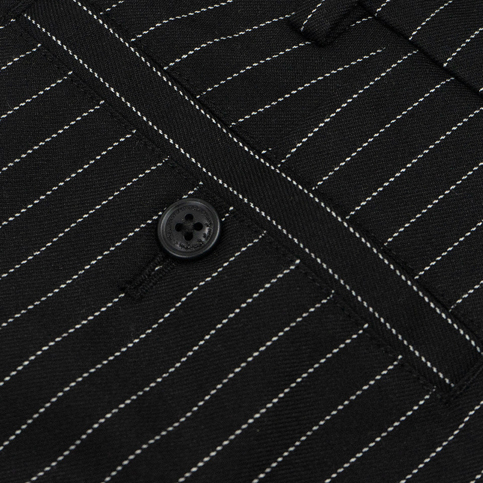 GRAF&WU Fashion Vertical Striped Design Loose Casual Trousers