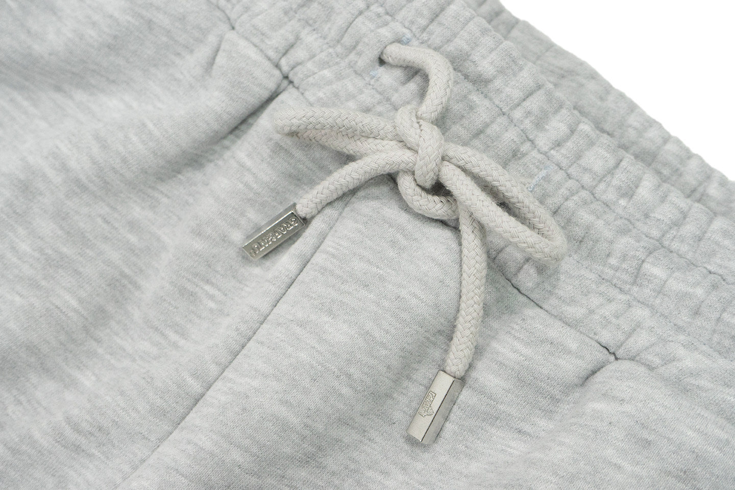 GRAF&WU Brand Letter Embroidered Loose Fleece Sweatpants