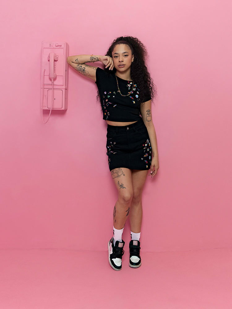GRAFWU Y2k Fashion Short Skirt