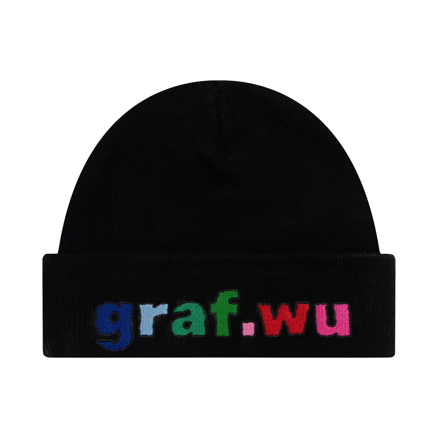 GRAF&WU Cartoon Demon Angel Colorful Embroidered Hip Hop Wool Hat