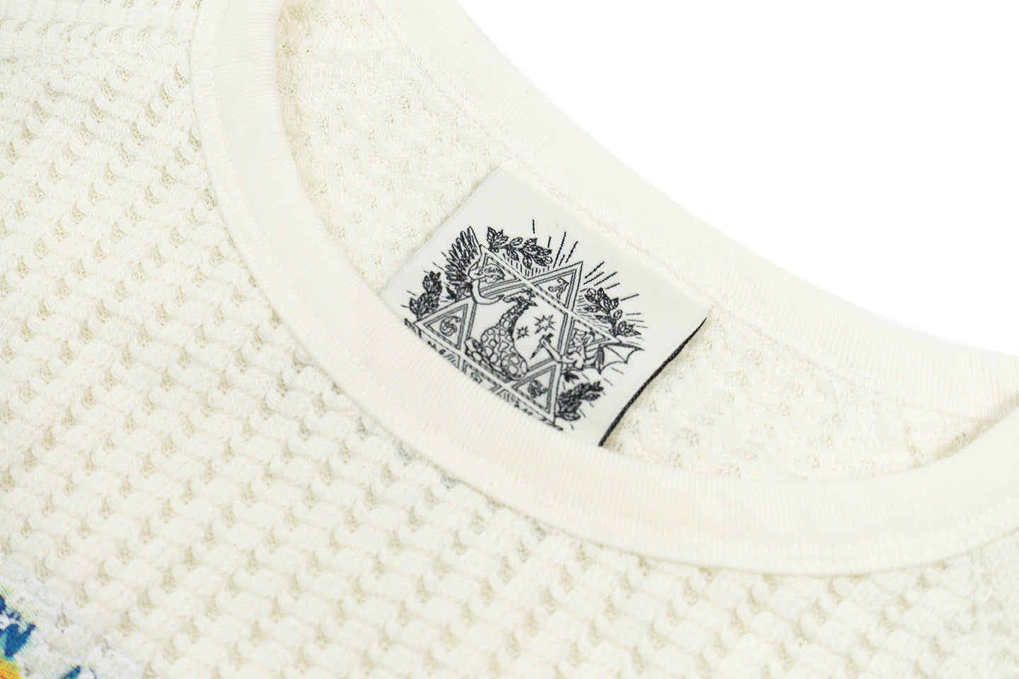 GRAF&WU Tribute Ol Dreadlocks ID Giraffe Frayed Long-sleeved Shirts