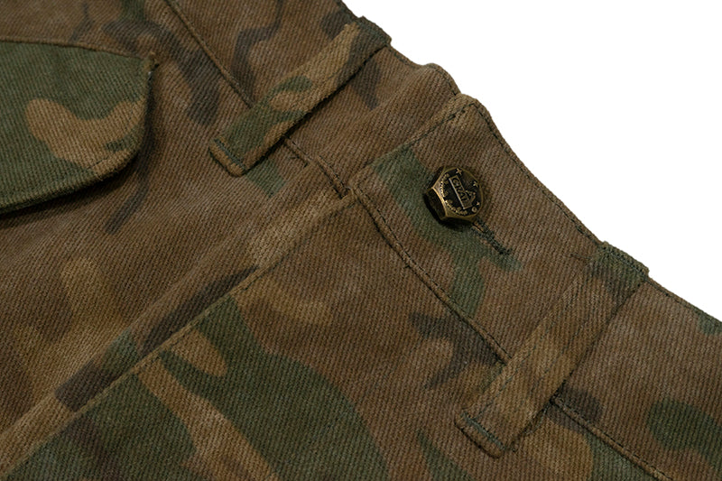 GRAF&WU Bronze Label Camouflage M65 Cargo Workwear Street Baggy Pants