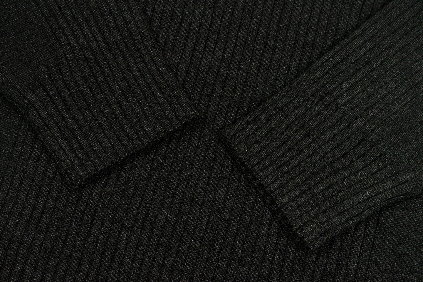 GRAF&WU Slim-fit Chunky Ribbed Patchwork Base Sweater