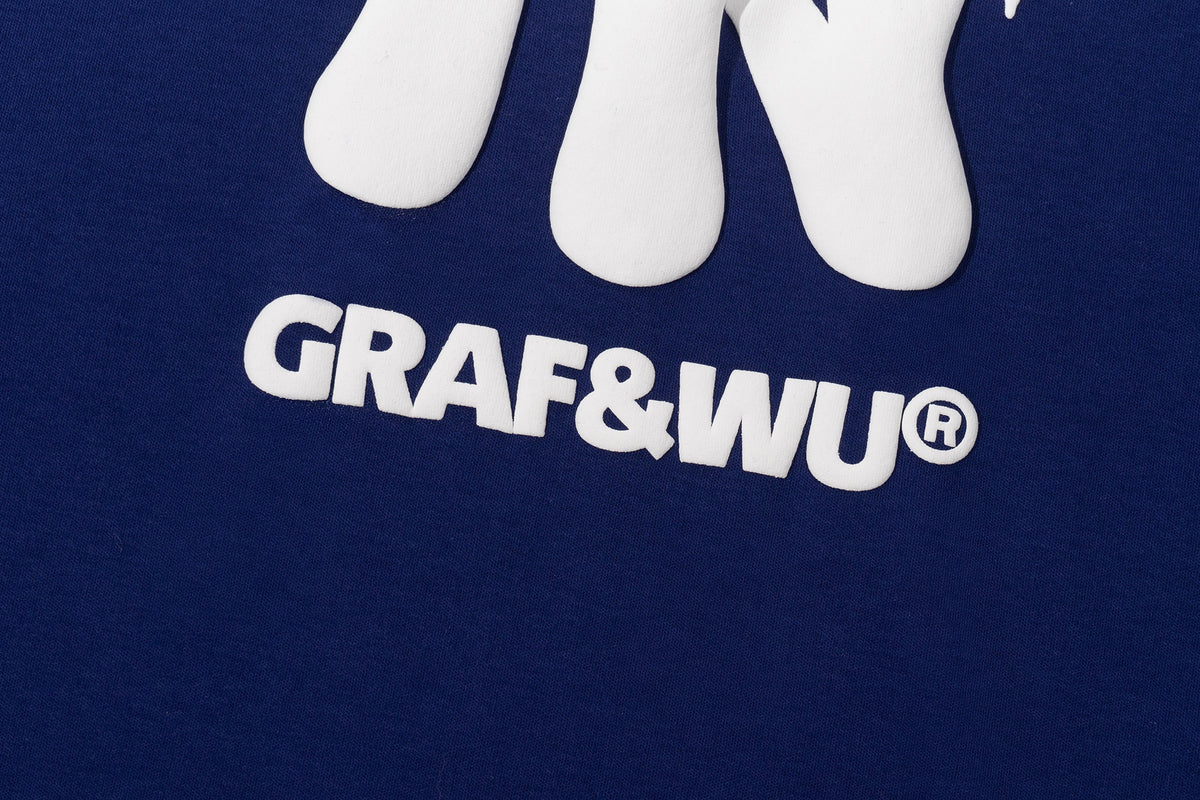 Ghost Puff-Print Long Sleeve Tee for Couples