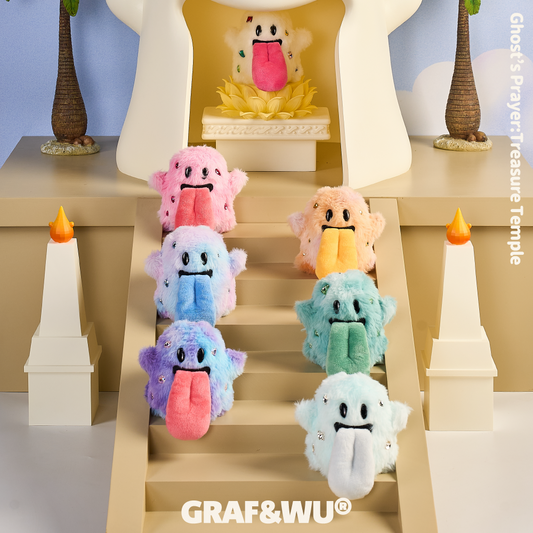 GRAF&WU Treasure Temple GemGhost Blessed Trendy Plush Blind Box