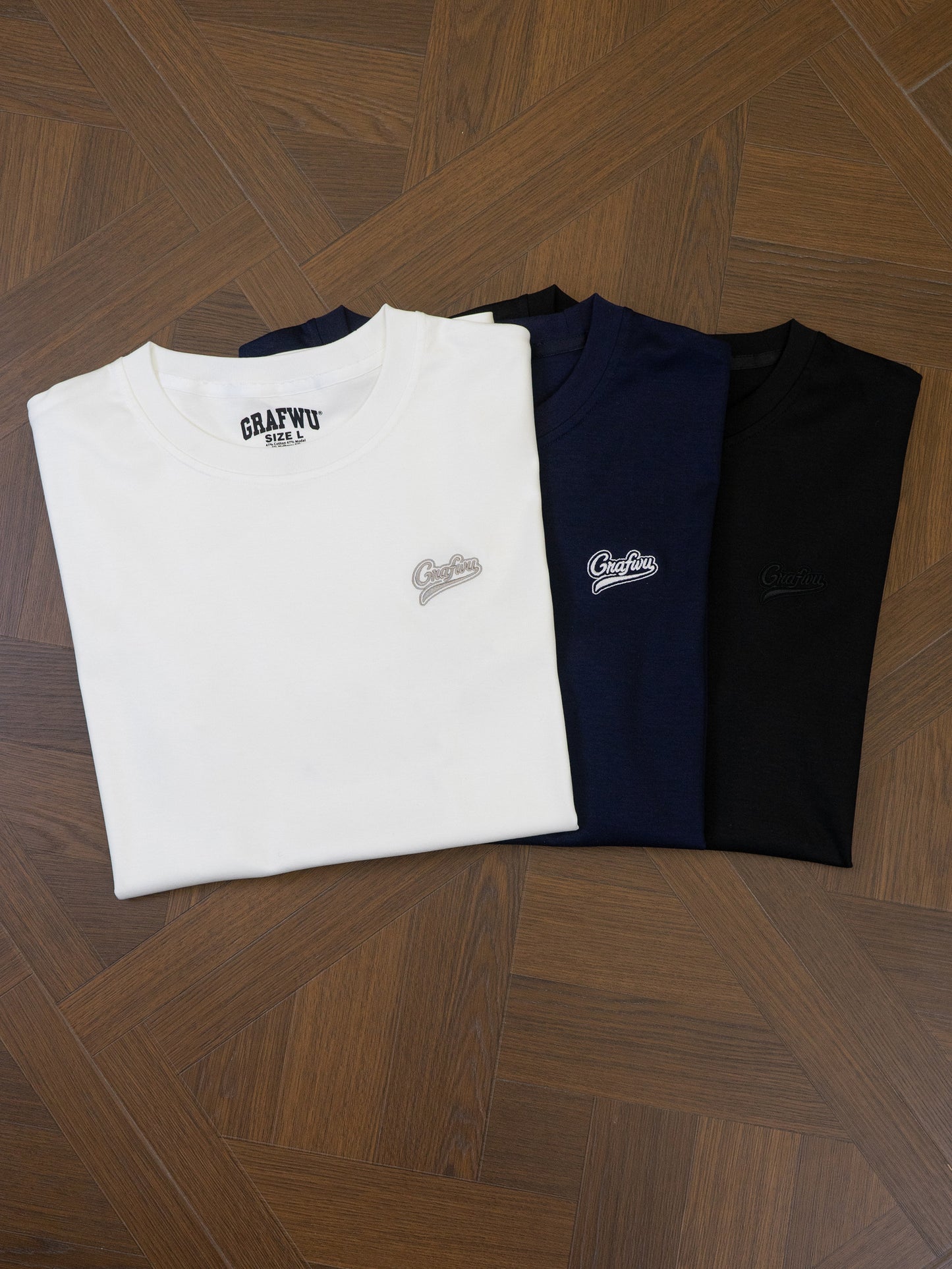 GRAF&WU Drill Street Style Slim Fit T-Shirt