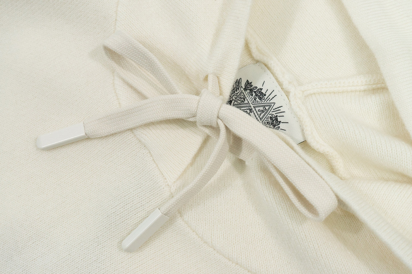 GRAF&WU Casual Quiet Luxury Cozy Knit Hoodie