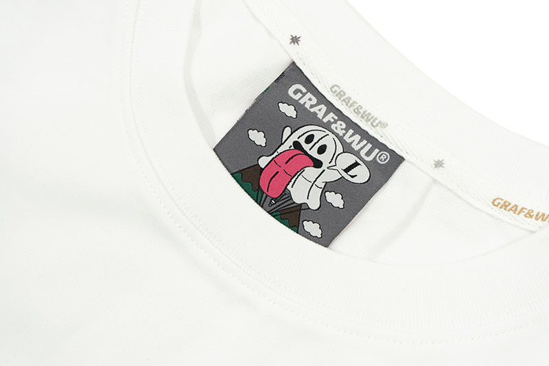 GRAFWU Music Notes Cute Ghost T-Shirts