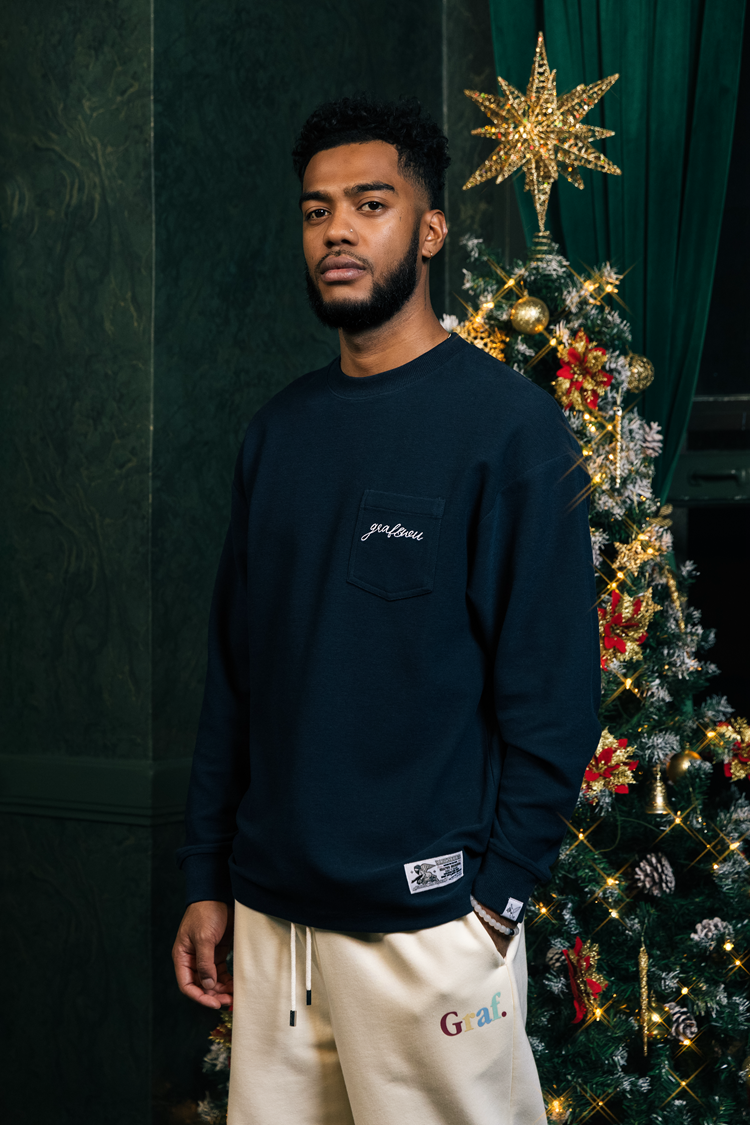 GRAF&WU Clean Fit Solid Cotton Long-sleeved Shirt