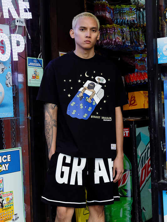 GRAFWU Street Dream and Get Rich Dream T-Shirts
