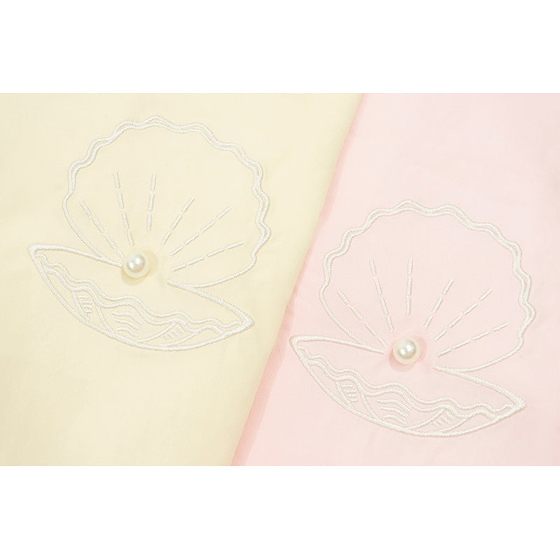 GRAFWU GW Brand Logo Pearl Luxury Polo Shirts