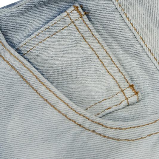 GRAFWU Light Blue Oversized Jeans