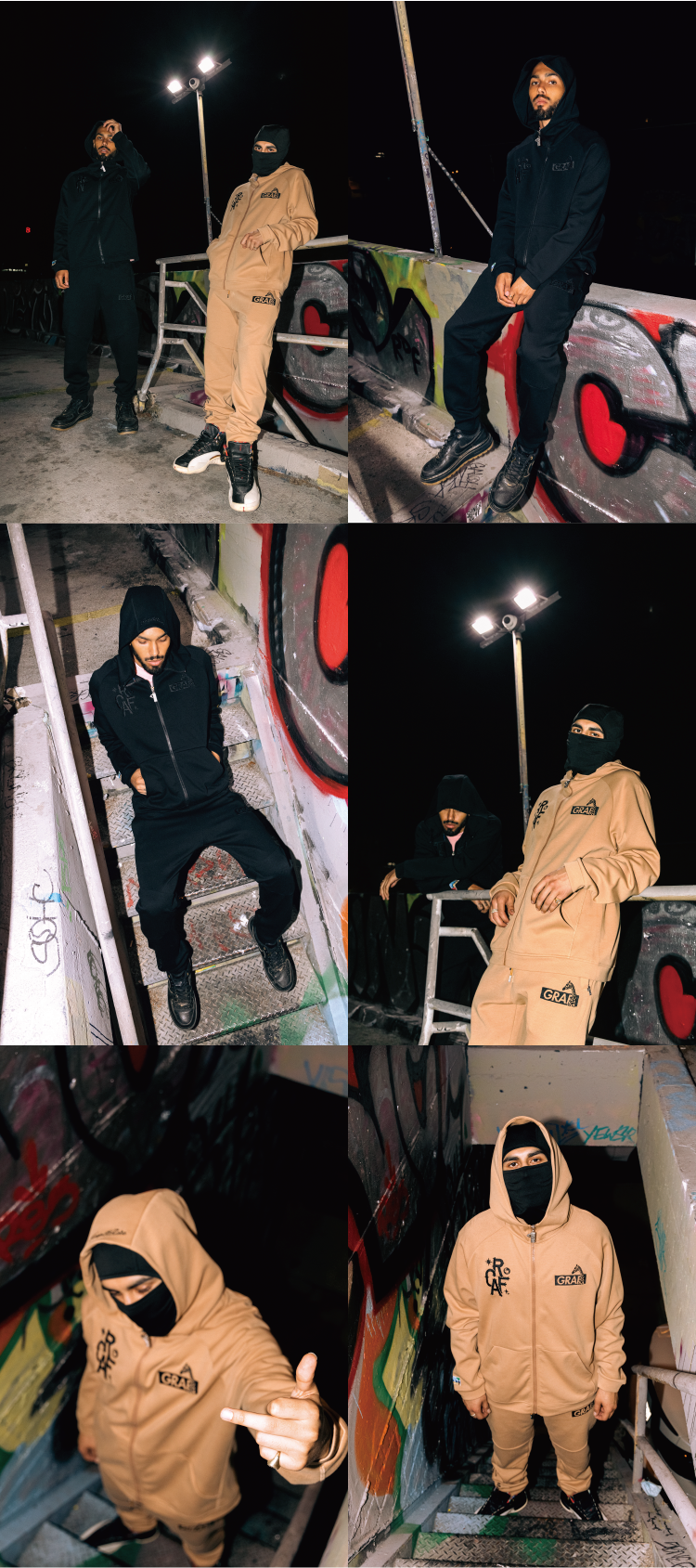 GRAF&WU Fashion casual Hoodie UK Drip Thin autumn sports cardigan coat