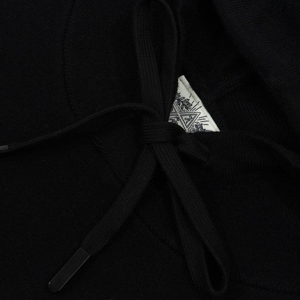 GRAF&WU Casual Quiet Luxury Cozy Knit Hoodie