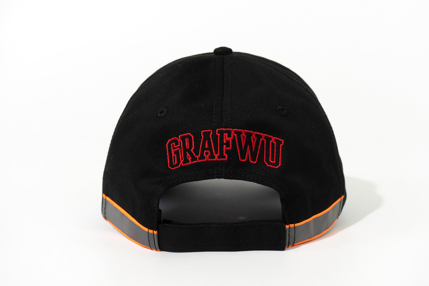 GRAF&WU Burning Giraffe Embroidered Baseball Cap Funny Cartoon Hat