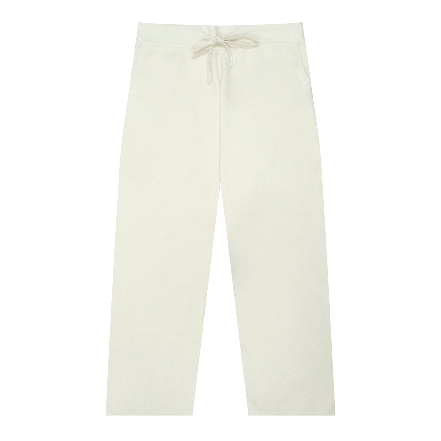 GRAF&WU 50% Lambswool Air Layer Old Money Style Knitted Trousers