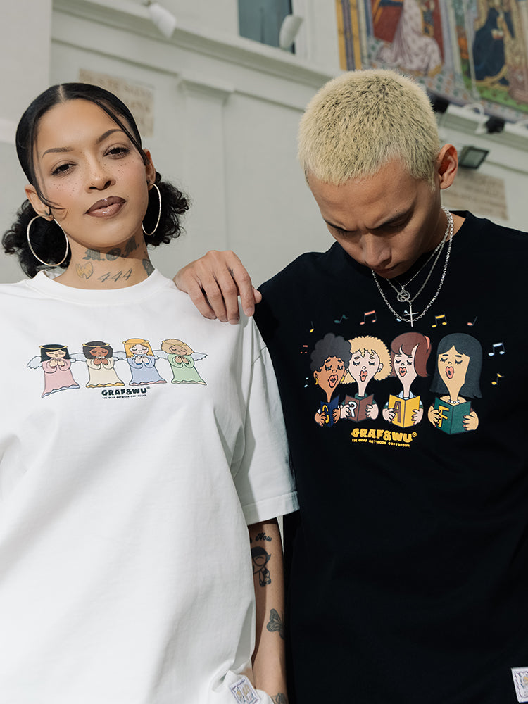 GRAF&WU World as One Family Choir Singing T-Shirt