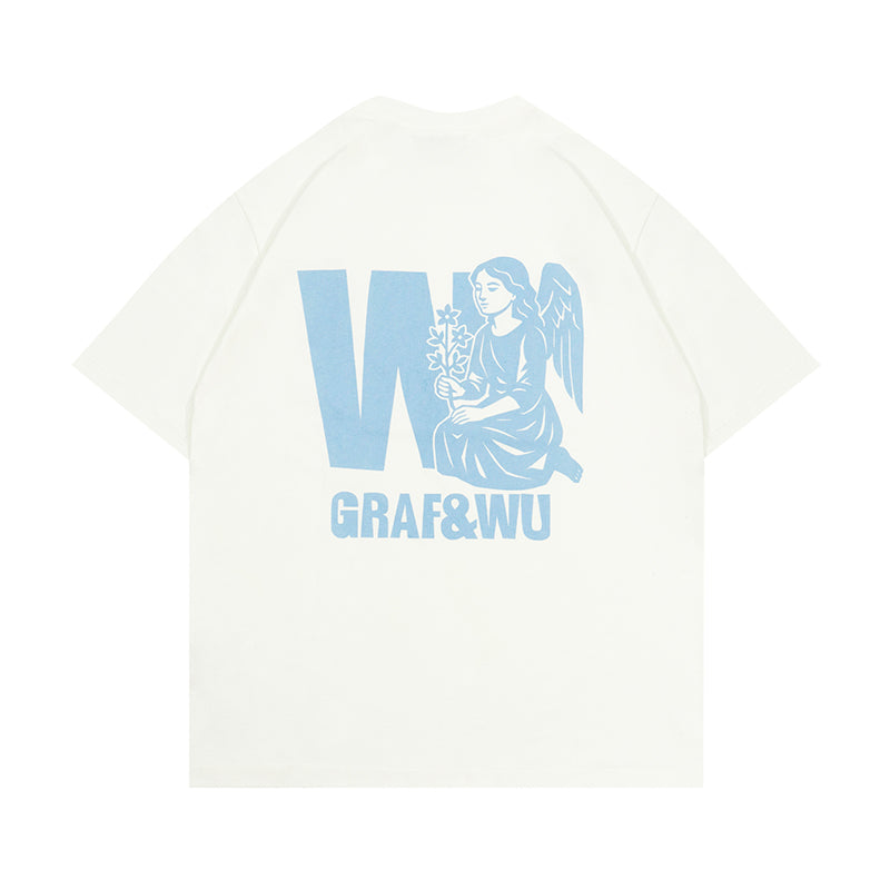 GRAF&WU Angel GW Guardian Peace Prayer T-Shirts
