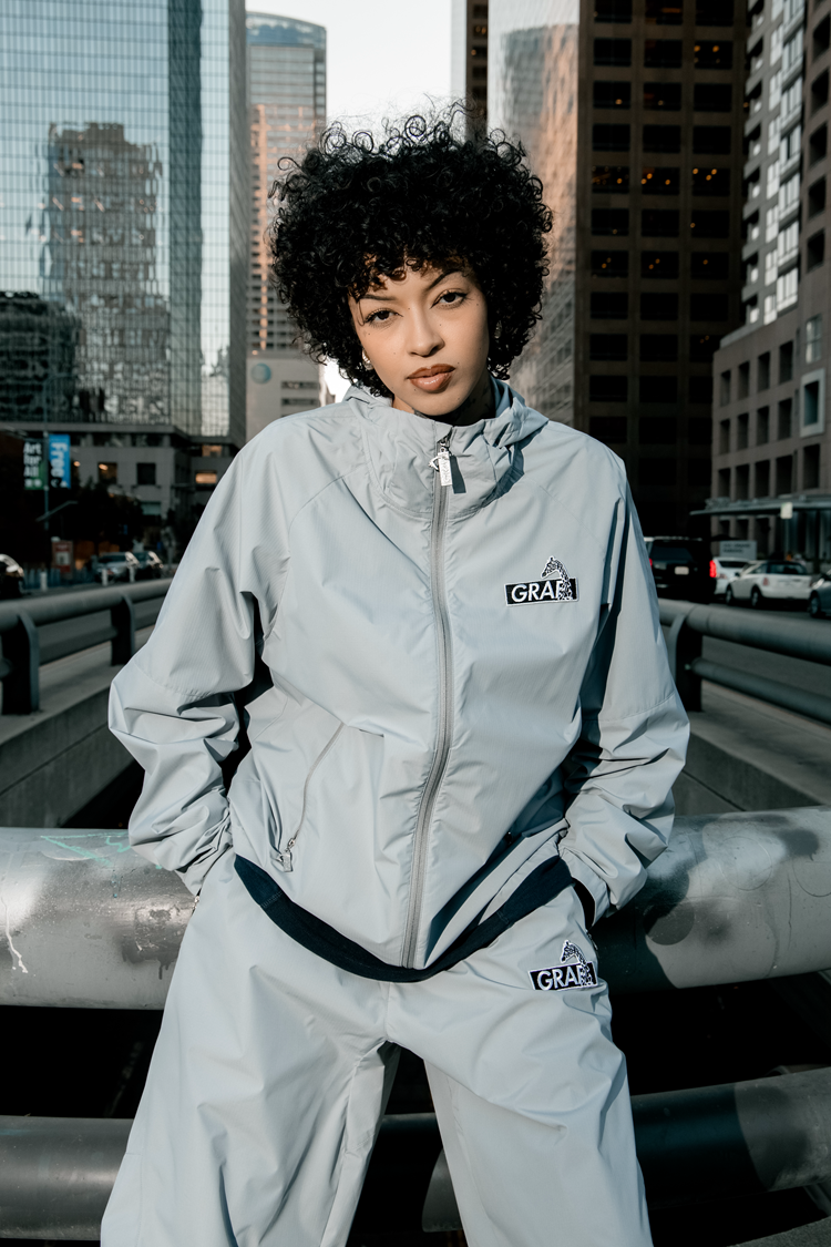 GRAF&WU SPORT Reflective print Lightweight Jacket