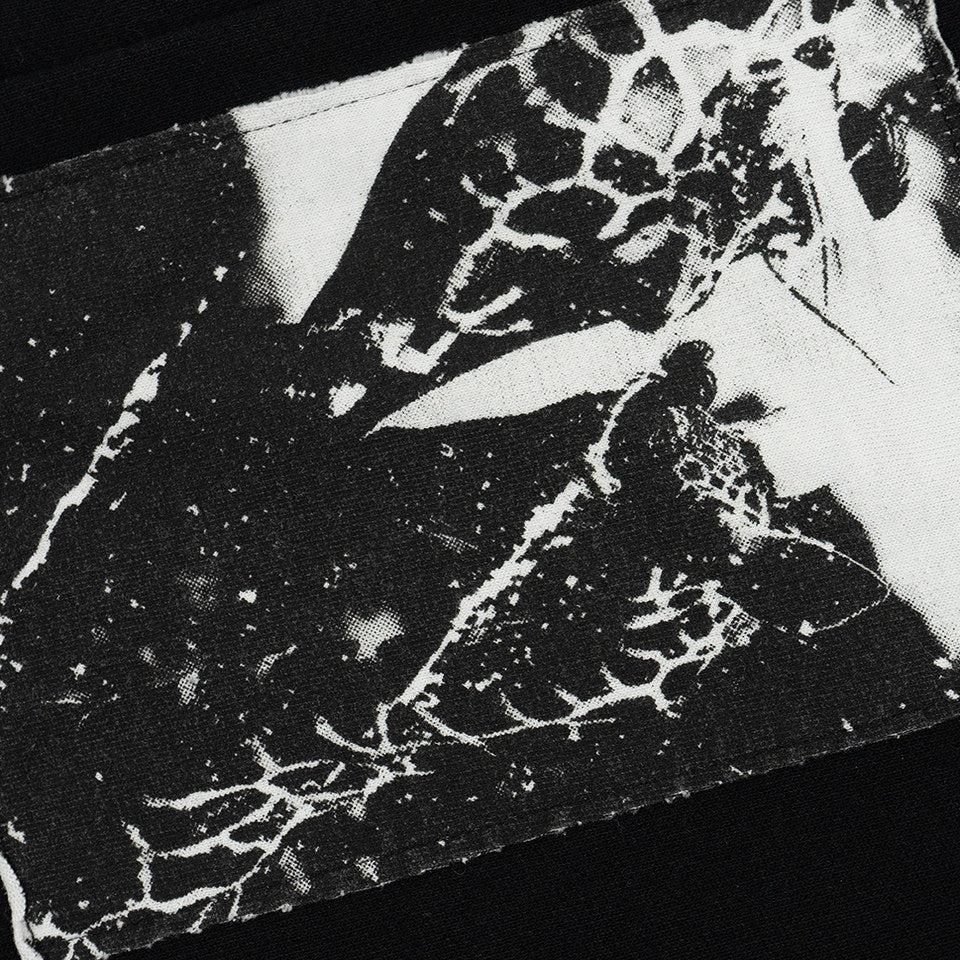 GRAF&WU Vintage Comic Patch Grunge Design Oversize Hip Hop Sweatpants