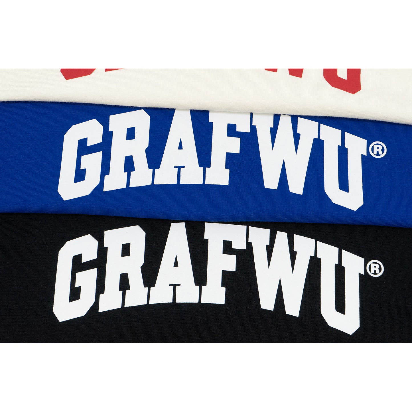 GRAF&WU Brand Logo Fashion Cotton T-shirt