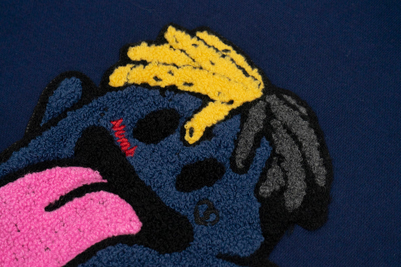 GRAF&WU New School Rapper BooGhost Design Fleece Hoodie