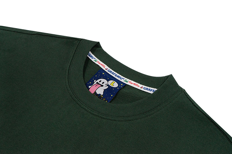 GRAFWU Flower Shop 12 Boo Ghost 2.0 Character Floral T-Shirt