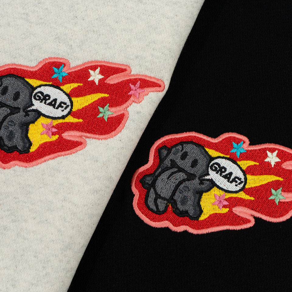 GRAF&WU Solar System 12 Planets Cute Ghost Character Hoodie