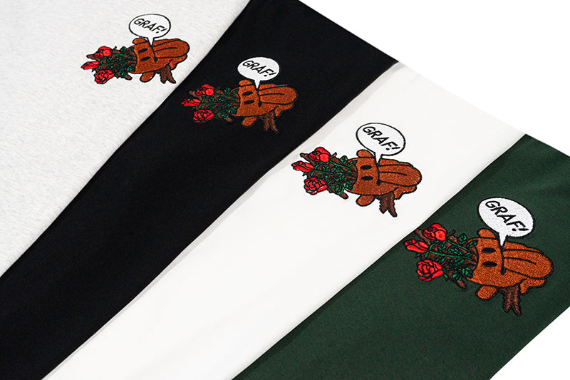GRAFWU Flower Shop 12 Boo Ghost 2.0 Character Floral T-Shirt