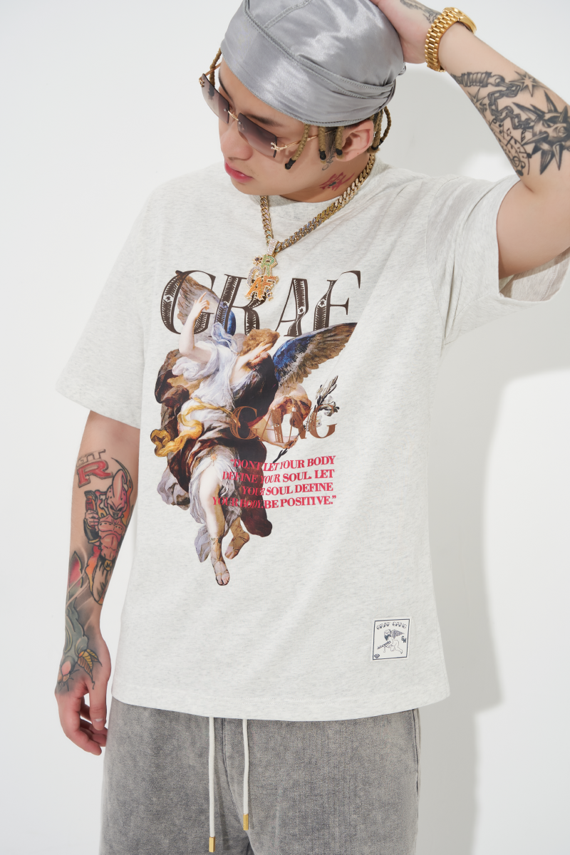 GRAFWU Stay Blessed Soul Body Themed T-Shirts