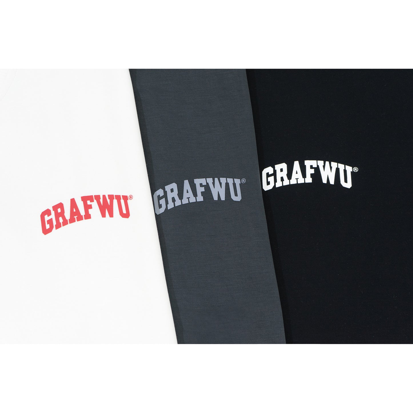 GRAF&WU Logo Fashion Cool Feeling Cozy T-shirt