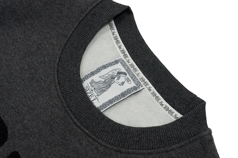 GRAF&WU Love Hate Angels Demons Giraffe Fleece Sweatshirt