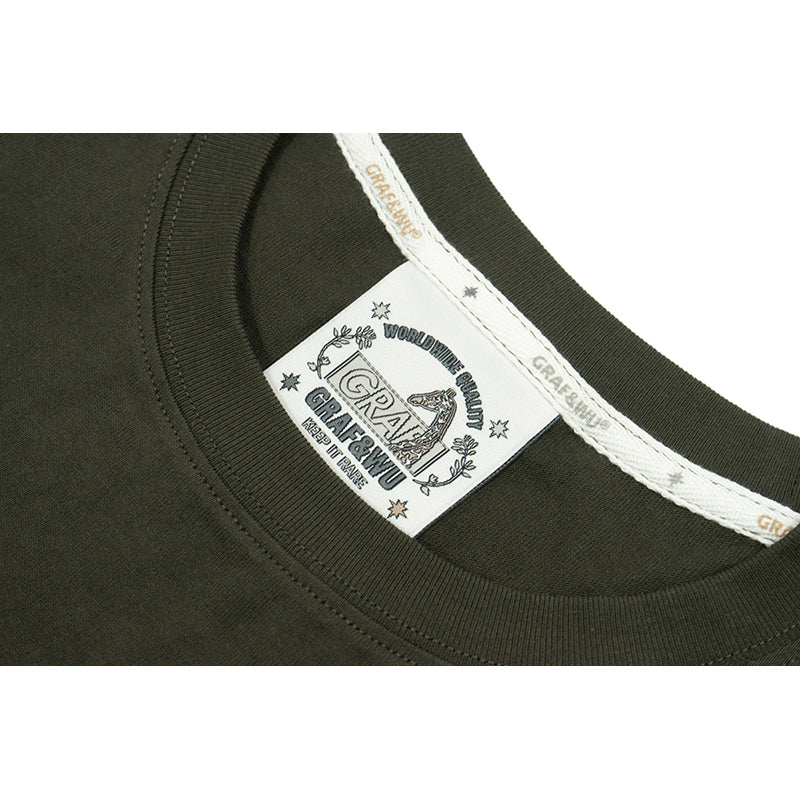 GRAFWU Green Mini Snake T-Shirts