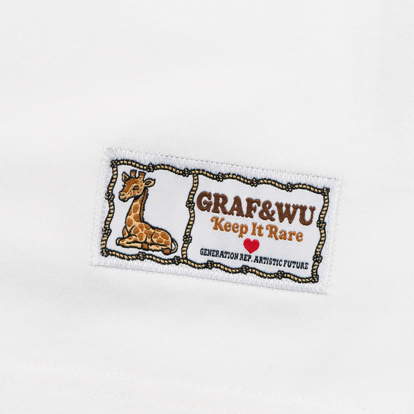 GRAF&WU【Giraffe Fable】Fox and Grapes Story Streetwear Cool Feeling T-Shirt