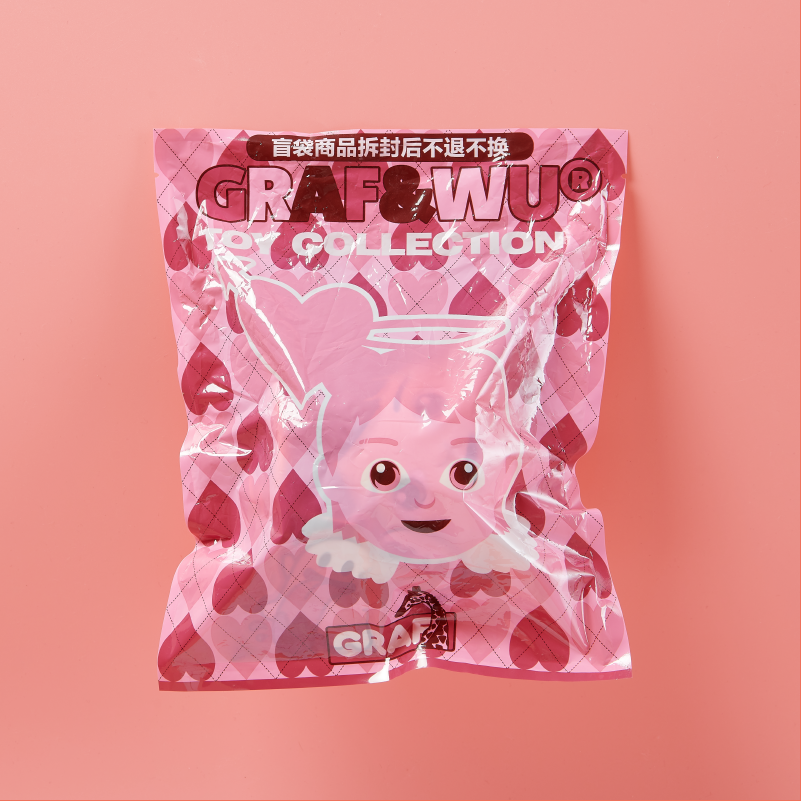 GRAF&WU Certified Lover Baby Cupid Plush Toy Bag Pendant Blind Bag