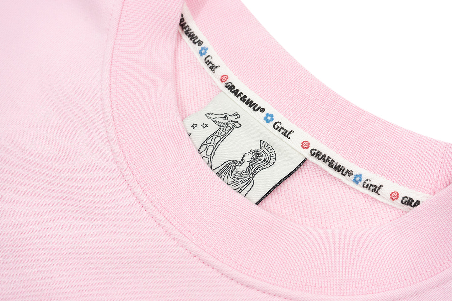 GRAF&WU Angel Devil Graphic Cotton Long-Sleeve Shirt