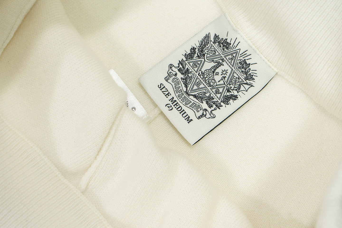 GRAF&WU 50% Lambswool Air Layer Old Money Style Knitted Trousers