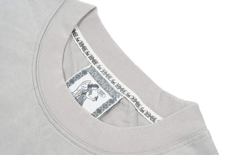 GRAF&WU Roy Pop Art Graphic Loose Cotton Long Sleeve Tee