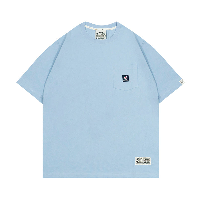 GRAF&WU G Letter Cute Ghost T-shirts