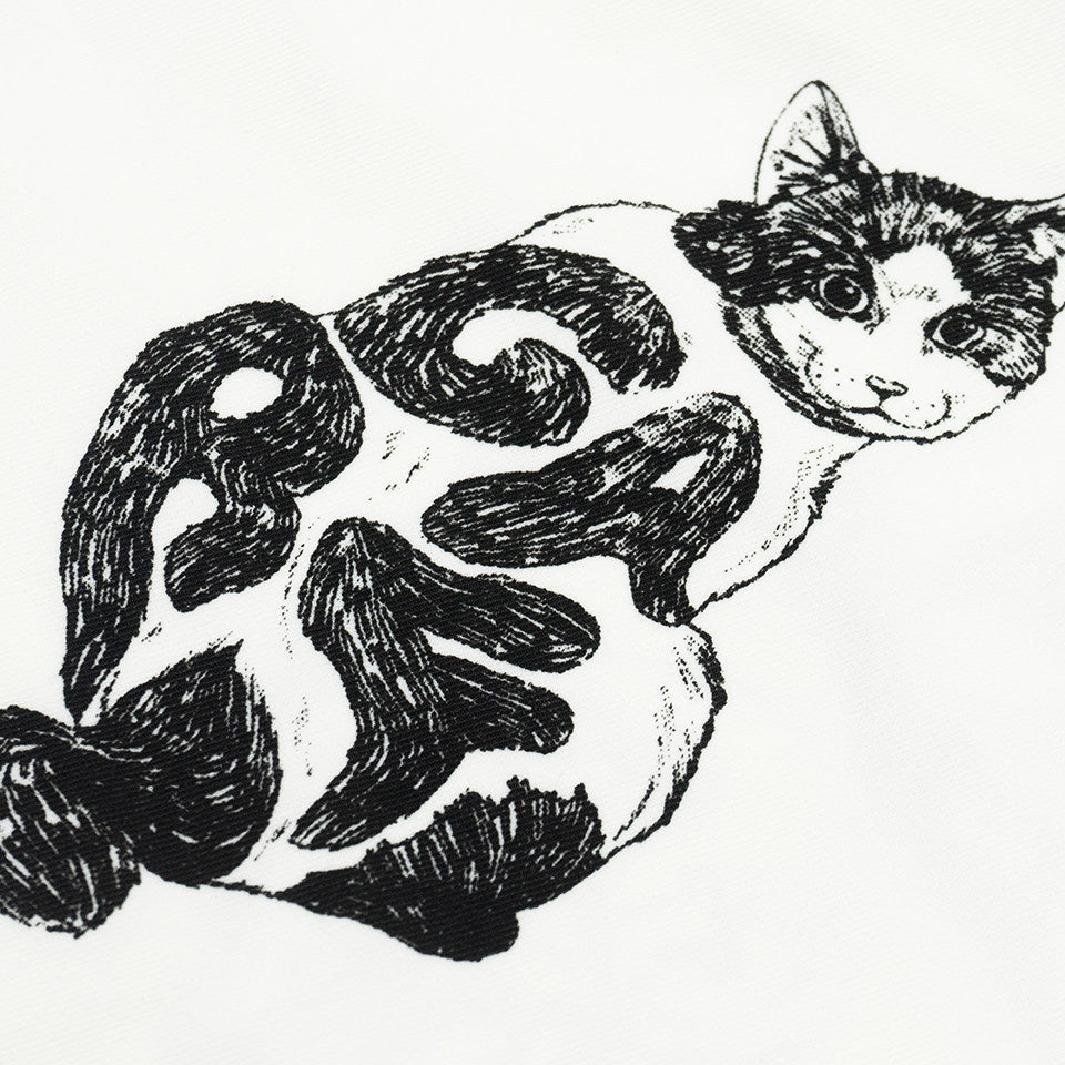 GRAF&WU Sketch Cat Giraffe Money Graphic Fashion Shirts