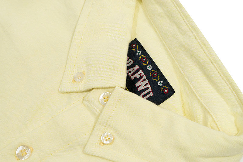GRAF&WU Dopamine Suede Oxford Cloth Giraffe Logo Embroidered T-shirt