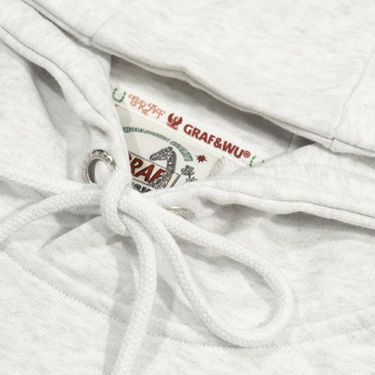 GRAF&WU Drunk Giraffe Funny Fleece Hoodie