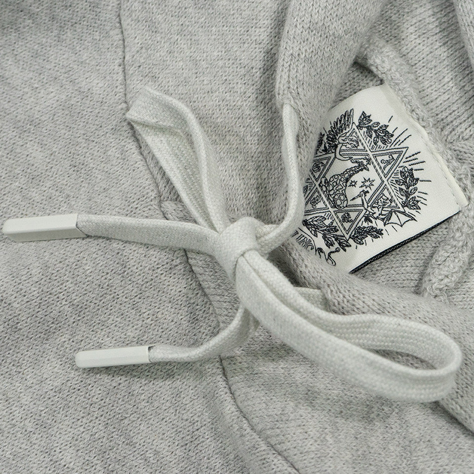 GRAF&WU Simple Retro Loose Knitted Sweater Hoodie
