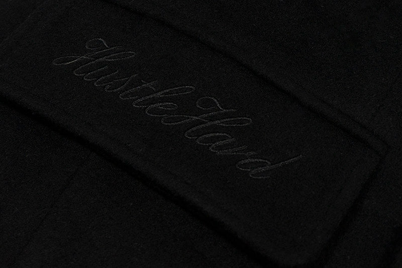 GRAF&WU Paisley Lining Design Fashion Wool Coat | Premium Winter Overcoat