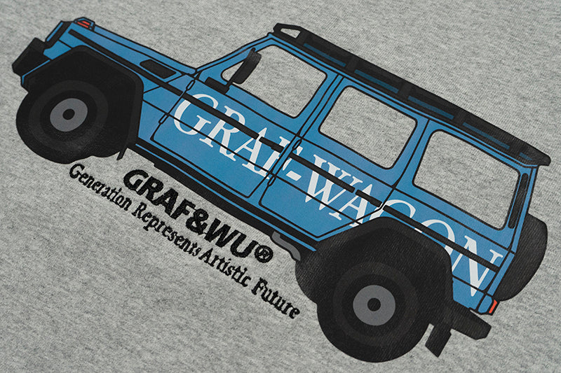 GRAFWU G-Wagon Off-Road Vehicle Pattern Design T-Shirt