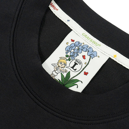 GRAFWU Pearl GW Letter Ak47 Angel T-Shirts