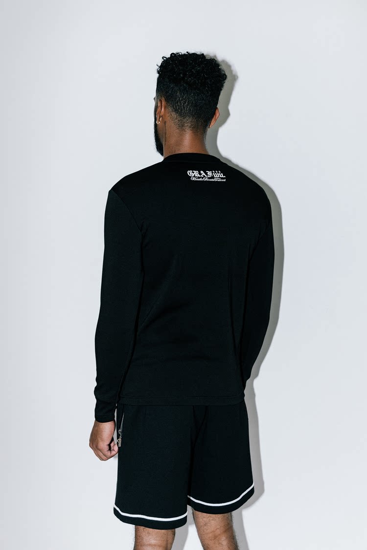 GRAF&WU Essential Slim Fit Long Sleeve Tee | Unisex Basic Streetwear
