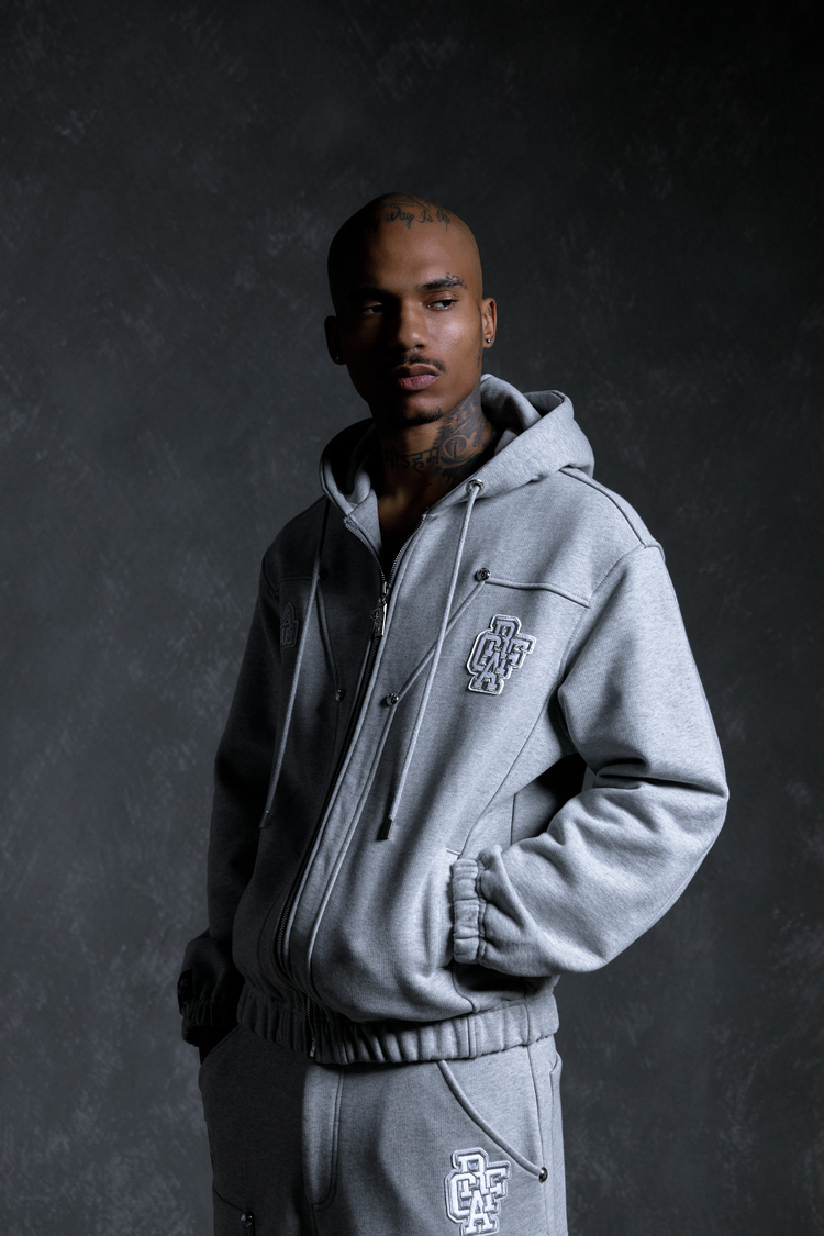 GRAF&WU Lumberjack Streetwear Oversize Zip-up Hoodie